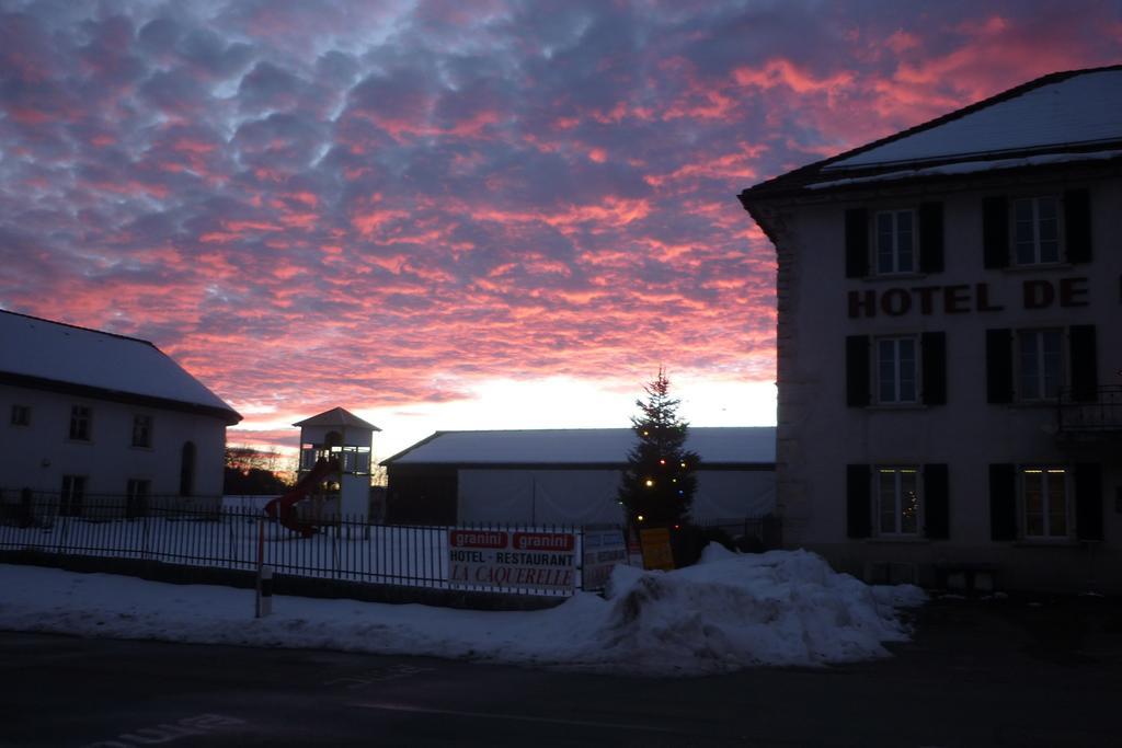 La Caquerelle Hotel Col des Rangiers ภายนอก รูปภาพ